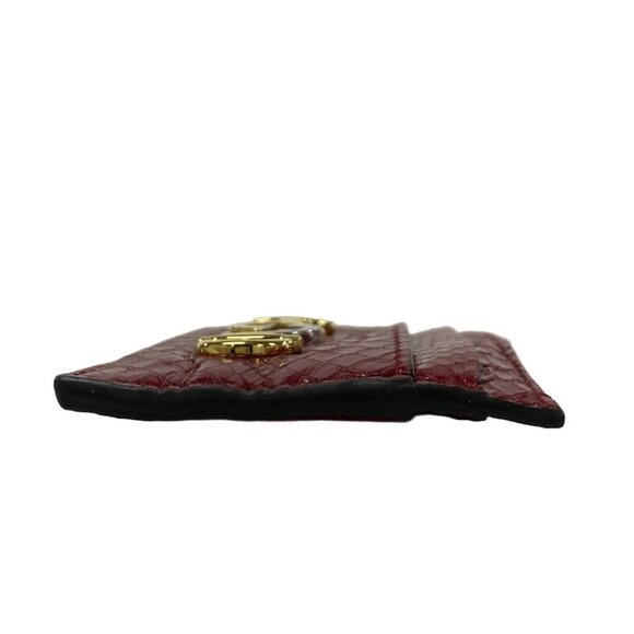 Auth GUCCI Zumi 570679 Red Leather - Card Case - Picture 5 of 9